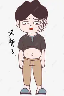 开学季卡通男孩表情包又胖了插画素材图片免费下载千库网
