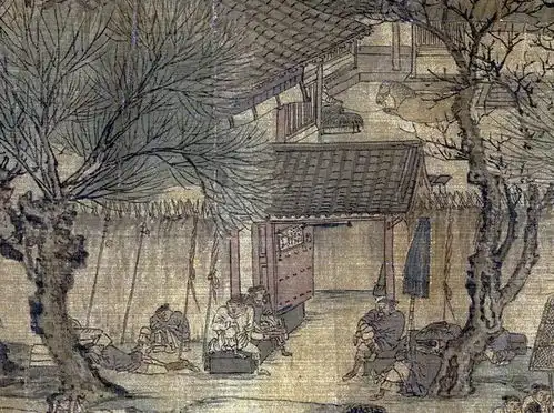 余辉清明上河图的黑色幽默
