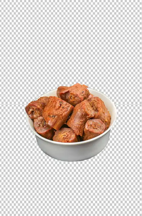 香辣鸭货鸭脖卤味食品物品png摄影图片素材13
