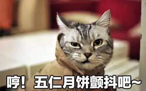 剩余月饼的另类吃法,眼已瞎
