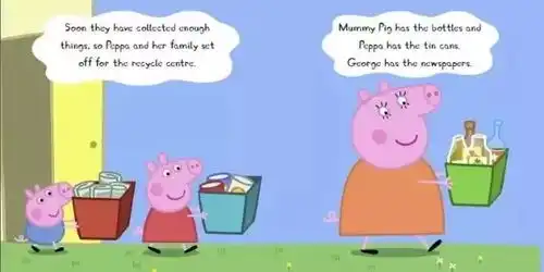 睡前听绘本丨粉红猪小妹系列recyclingfun回收真有趣
