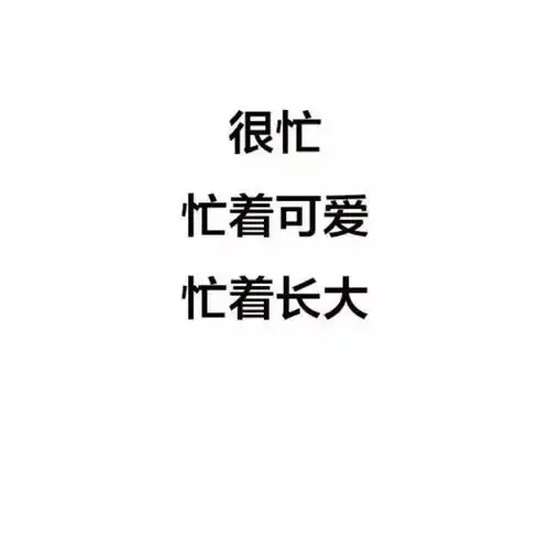 我本人更可爱的文字头像
