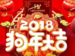 中国风喜庆2018狗年大吉狗年促销海报图片设计素材高清psd模板下载81.15mb新年海报大全
