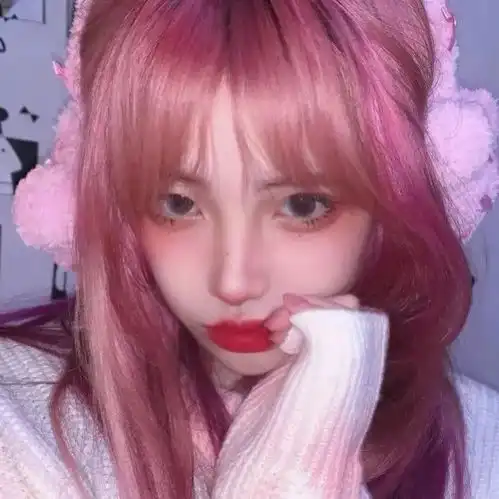 听说头像越粉骂人越狠粉系女头
