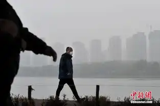 沈阳市民在雾霾中晨练高清组图
