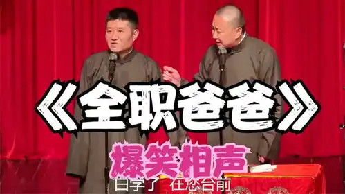 爆笑相声全职爸爸苗阜王声
