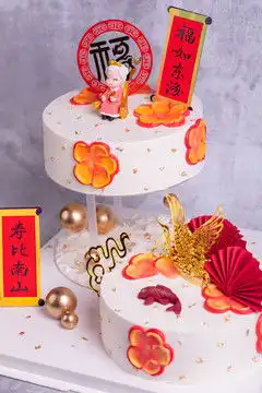 老人大寿生日蛋糕图片素材下载食品餐饮素材下的饮食制作图片素材
