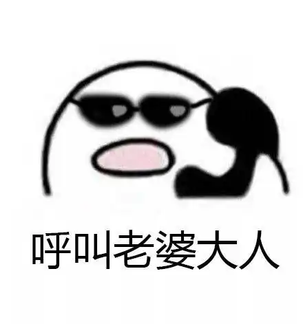 呼叫老婆大人表情包
