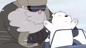 搞怪白熊温暖白熊敷衍白熊
