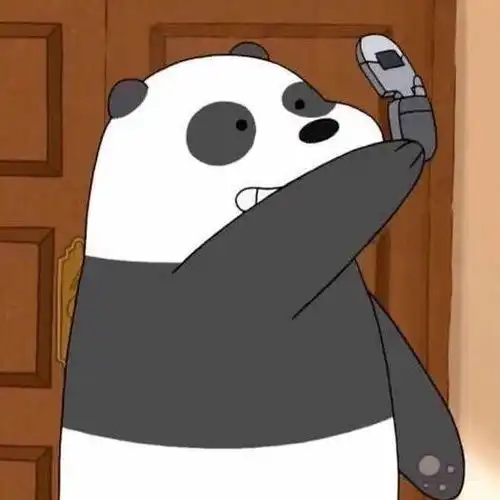 自拍小熊猫
