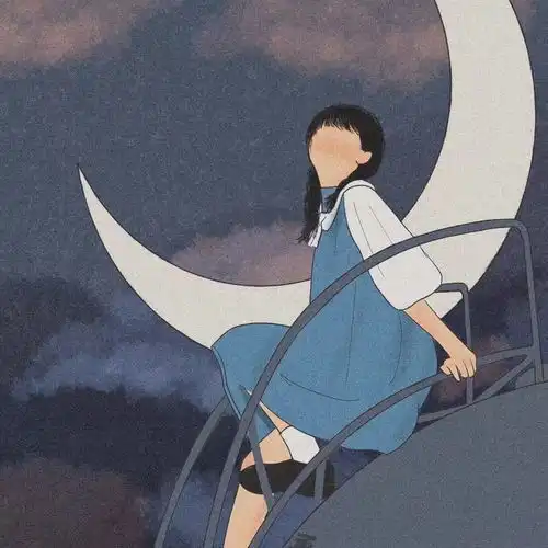 正向阳光晚安心语文字,搭配优美图片插画,发圈太美
