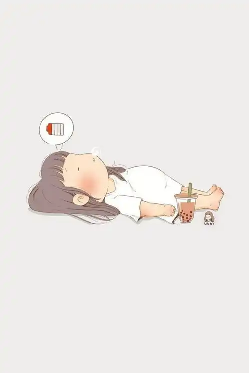 女生头像系列除了干饭就是睡觉

