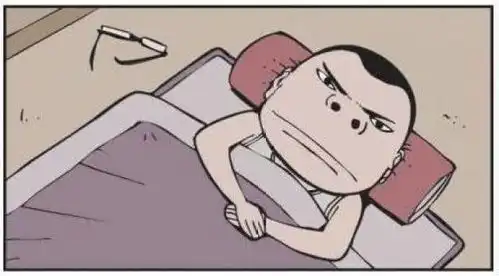 搞笑漫画,男子失眠数羊,可怎么还担心自己睡着了呢
