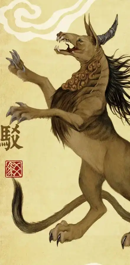 故宫里的神兽世界丨駮
