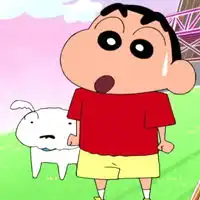 搞怪的蜡笔小新个性头像
