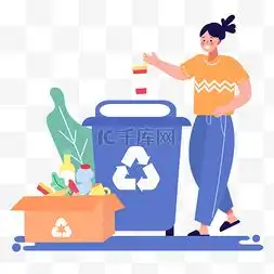 垃圾分类垃圾桶卡通图片垃圾分类垃圾桶卡通图片素材免费下载千库网
