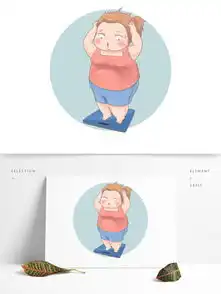 可爱卡通元素
