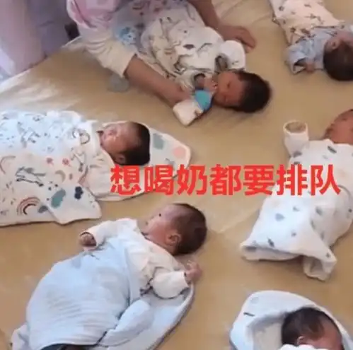 最忙姥姥火了,3胞胎女儿各生三胞胎,网友会不会搞混了

