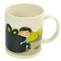 孙小圣时尚创意搞怪变色杯马克杯好大的
