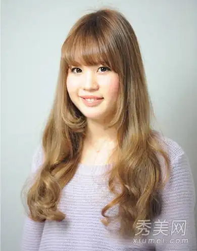 圆脸适合发型图片9发型瘦脸塑料小美女
