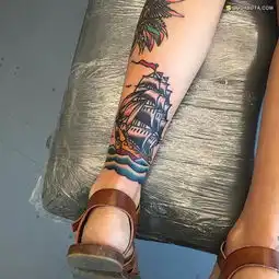 ratfingerz潮流有趣的卡通纹身
