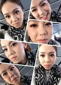 张馨予穿睡衣淡定敷面膜,明星飞机上玩自拍原来这么有趣
