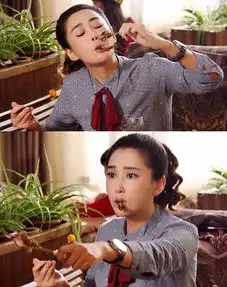 刘诗诗赵丽颖杜若溪吃货女星们的搞怪吃相
