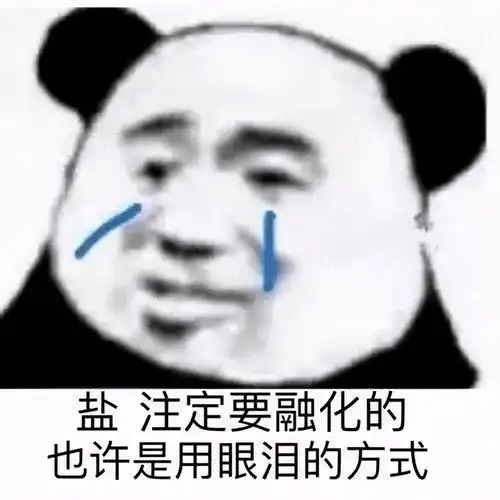 熊猫头表情包i你没睡醒吗哥们
