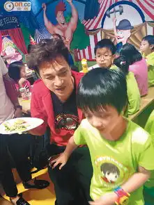 吴镇宇为儿子费曼举行生日派对场面温馨
