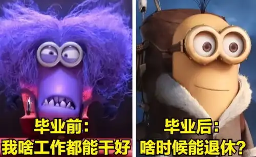 毕业生用梗图调侃毕业前后,看后笑出眼泪,仿佛看到曾经的我

