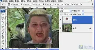 photoshop移花接木教程恶搞人面合成
