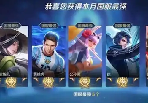王者荣耀最难见到的三张截图,五个国服最强,排位胜率竟能清零
