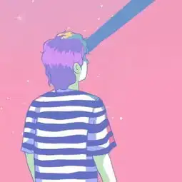 原宿风情侣头像,粉色系情侣头像,情侣头像堆糖,美好生活研究所
