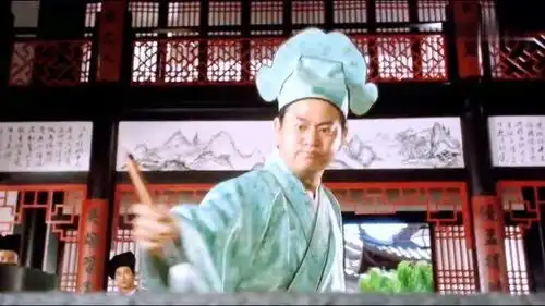 唐伯虎点秋香陈百祥不愧是长在笑点上,这个小鸡吃米图,画的太搞笑了
