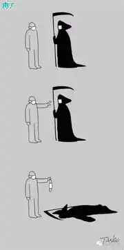 用黑色幽默漫画图片合集帮你看清生活

