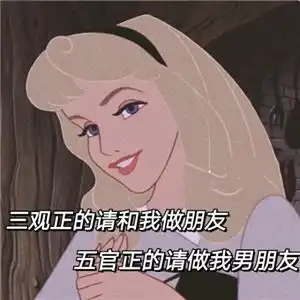 迪士尼公主带字表情包下载
