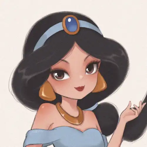 闺蜜头像迪士尼公主系列,快和你的姐妹们用起来吧
