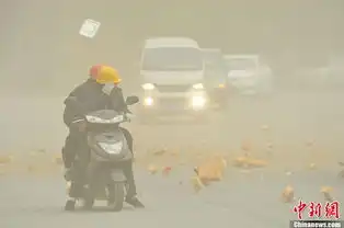 新疆甘肃等地遭遇今年最强沙尘暴
