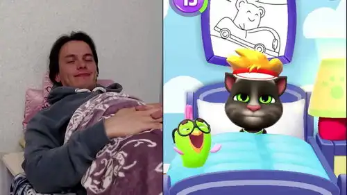 我的汤姆猫主人与汤姆一起睡觉,搞笑篇
