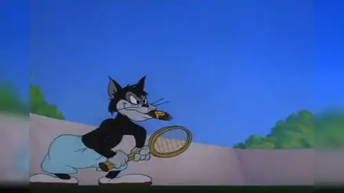 tom和黑猫打网球,老鼠拿了一个炸弹给他,结果他拿到后竟这反应
