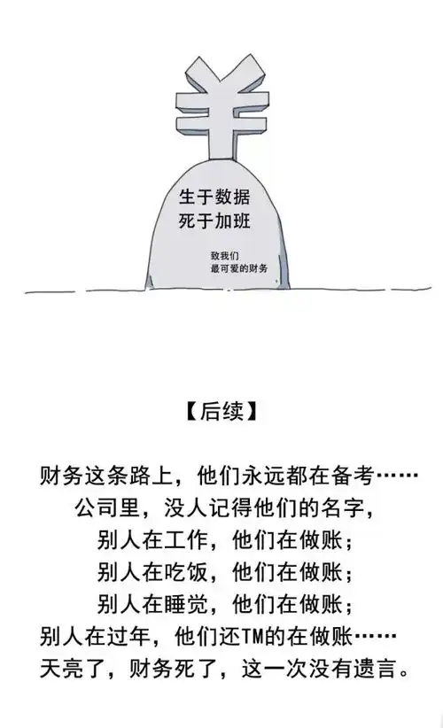 来了,史上最全逼死财务攻略哈哈哈哈
