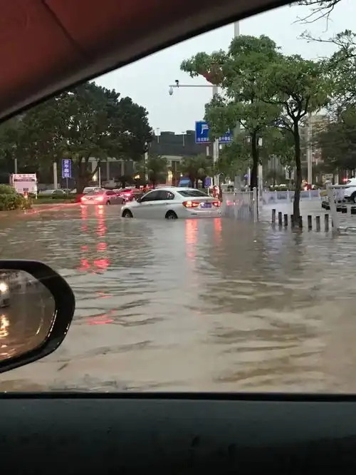 紧急暴雨大风雷电杀到东莞水浸图片很震撼东莞人的六一要泡汤啦...
