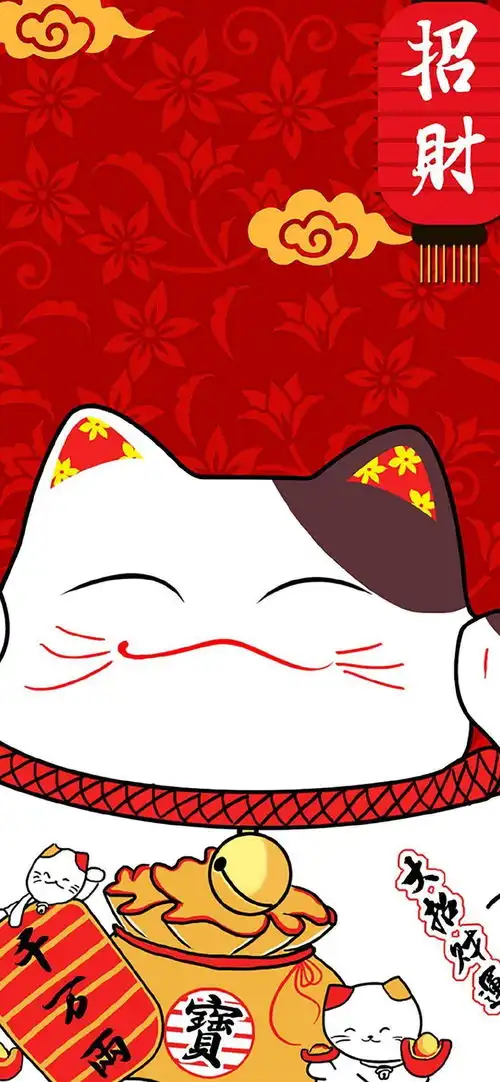有哪些喜庆很有过年感觉的手机壁纸
