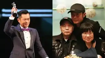 爸爸下星期生日古天乐送金像奖影帝奖座贺寿

