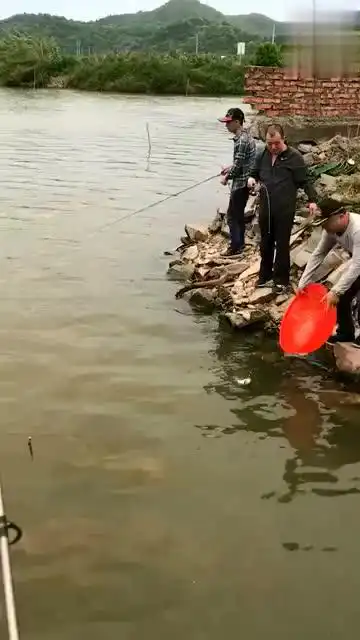 大叔你在搞笑吧,用这玩意来捕鱼请容我笑会
