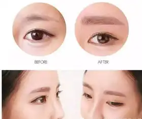 纹眉美瞳线纹唇,不用化妆也可以年轻10岁
