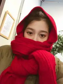 组图关晓彤期末考试扮村花裹棉袄自拍脸蛋通红
