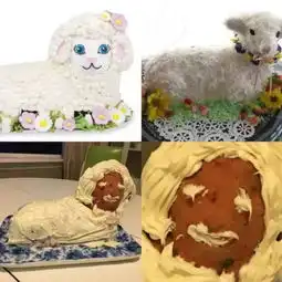 世界上竟有这么丑的蛋糕惊得我下巴都掉了
