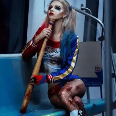 小丑女头像帅气图片大全自杀小队小丑女头像图片
