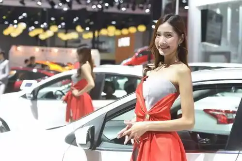 一年一度成都豪车展现场美女如云,韩庚李晨也来啦
